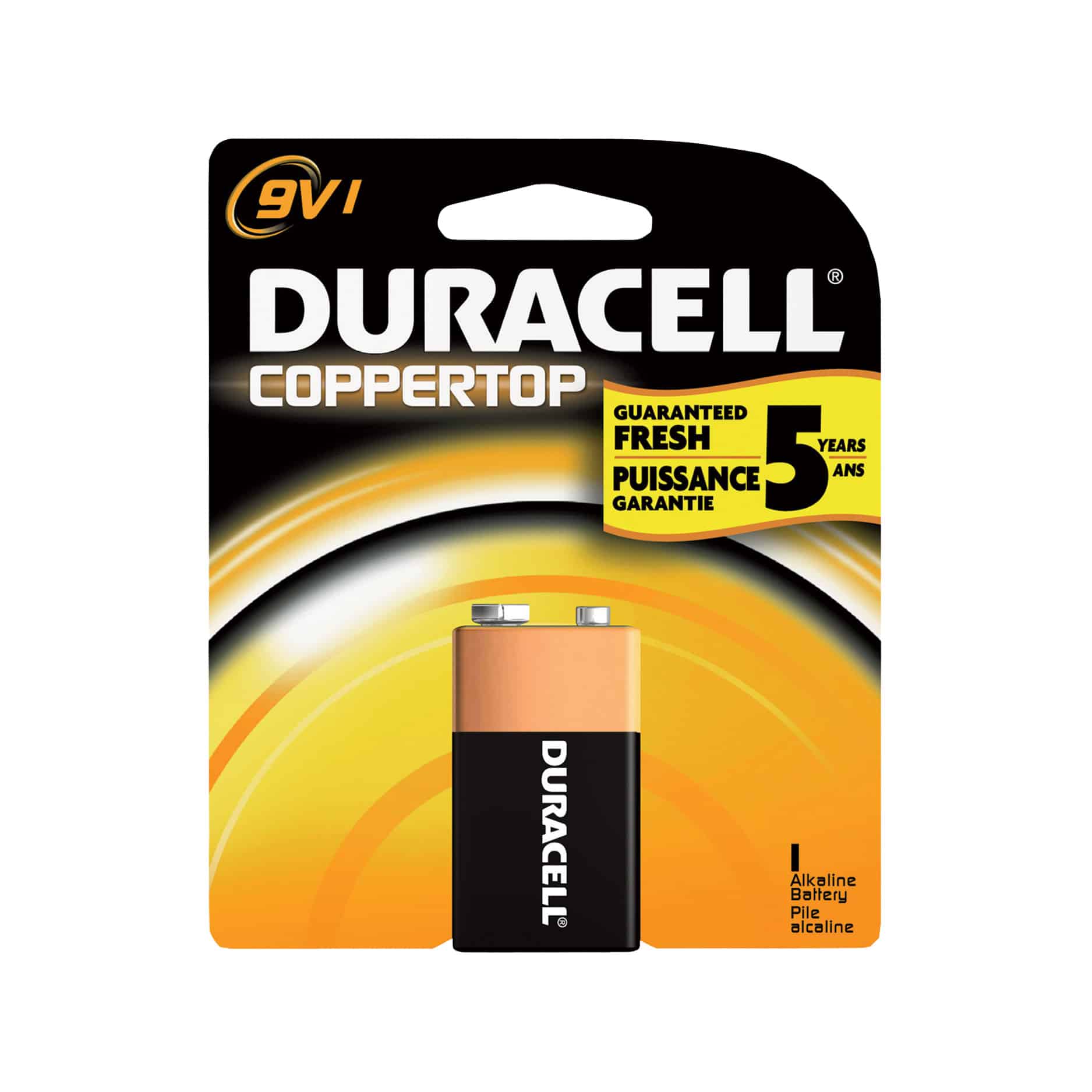 Duracell Coppertop 1 x 9V