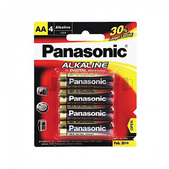 Panasonic-aa-4-pack - Red Circle